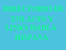 E & L Directorio de enlaces y links